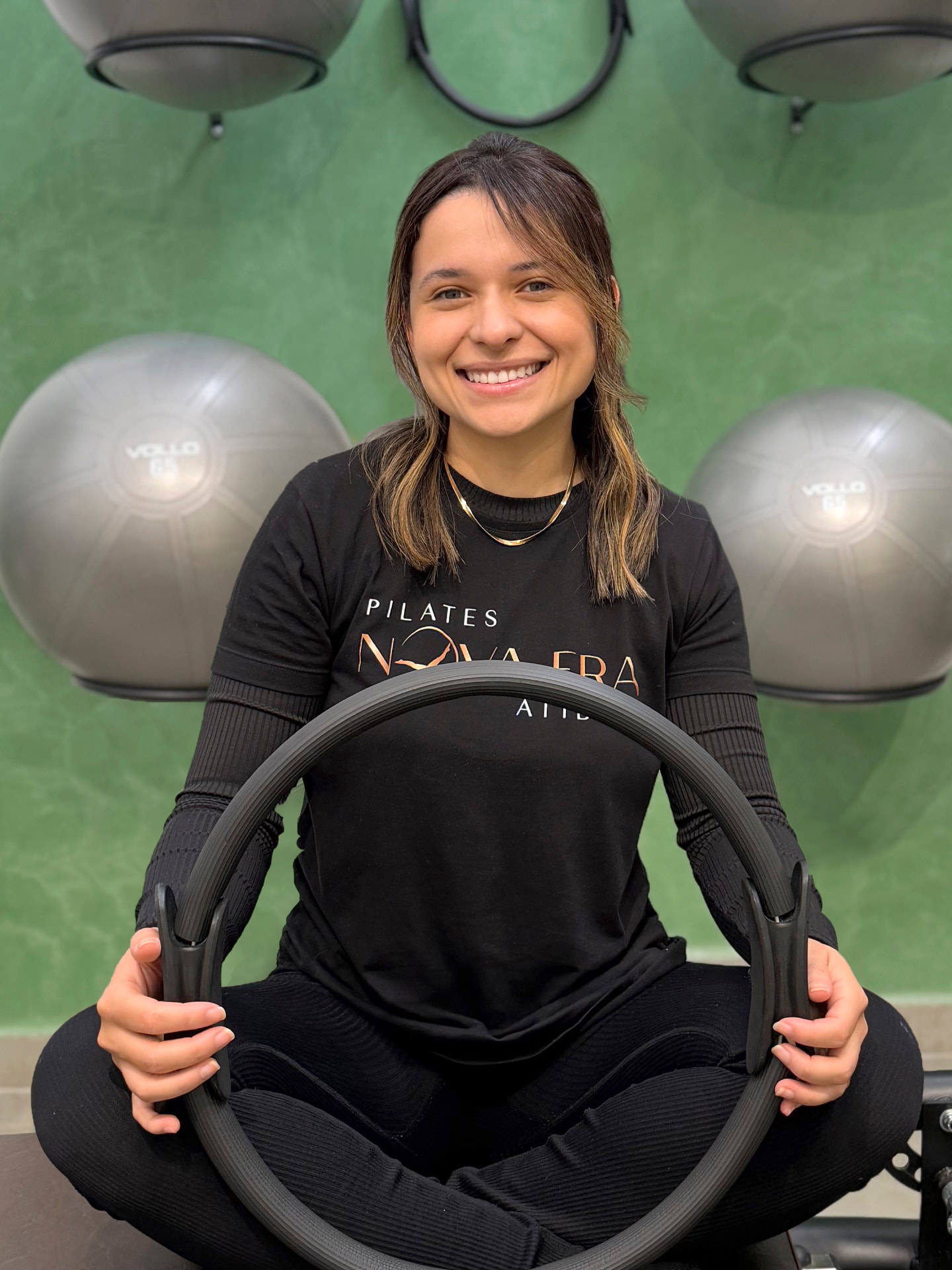 Evelyn, fisioterapeuta e fundadora do Pilates Nova Era